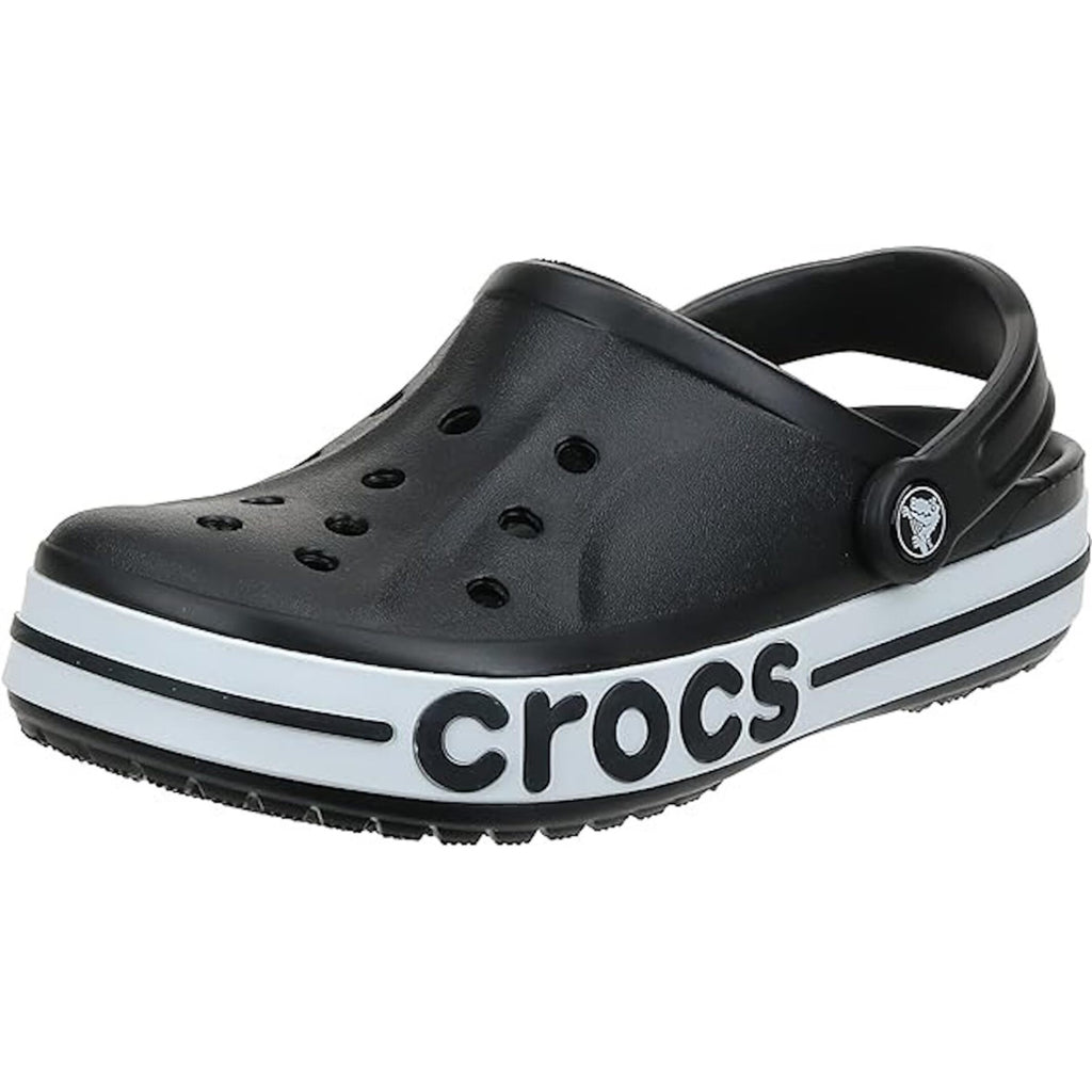 Classic Black & White Clog Sandals - Unisex Lightweight Casual Footwear