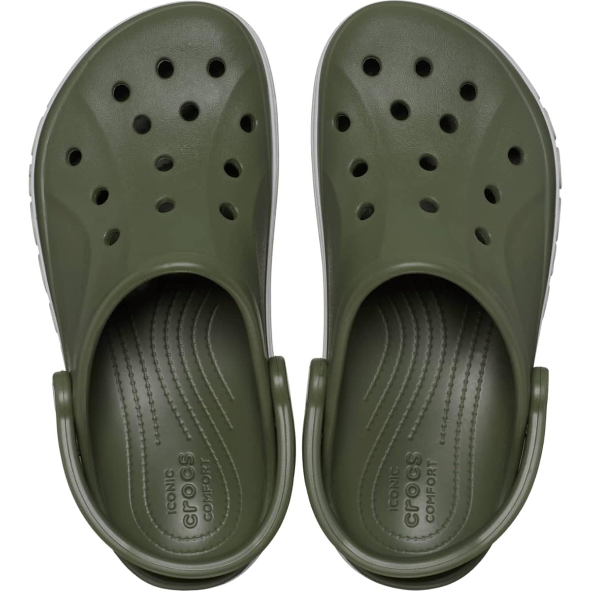 Citrus & Slate Grey Clog Sandals - Unisex Lightweight Casual Footwear