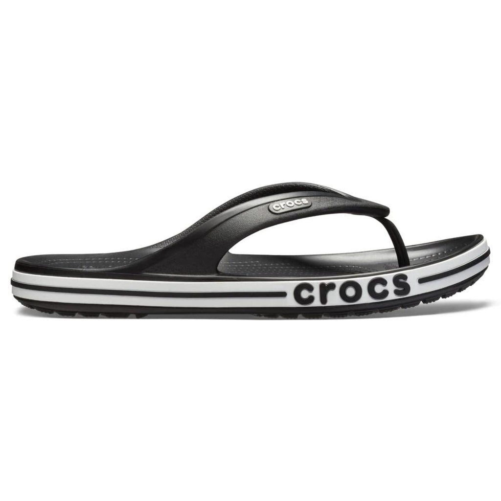 HAWABAZI Black & White Bayaband Flip – Unisex Classic Casual Slippers