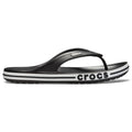 HAWABAZI Black & White Bayaband Flip – Unisex Classic Casual Slippers