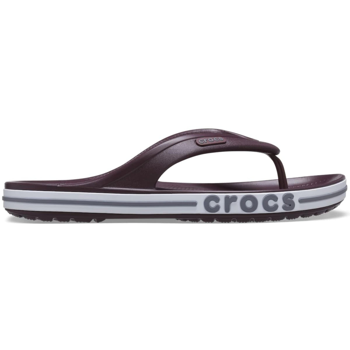 HAWABAZI Burgundy Bayaband Flip – Unisex Lightweight Casual Slippers