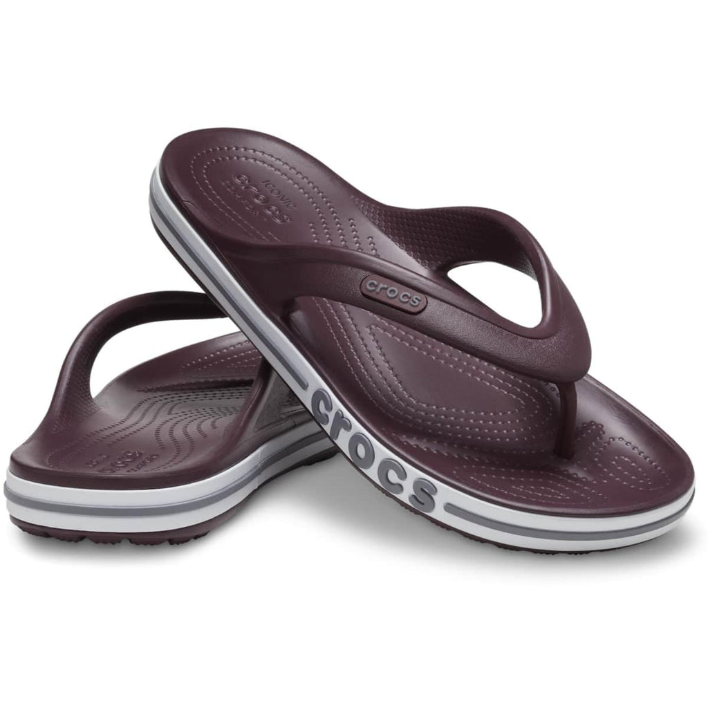 HAWABAZI Burgundy Bayaband Flip – Unisex Lightweight Casual Slippers
