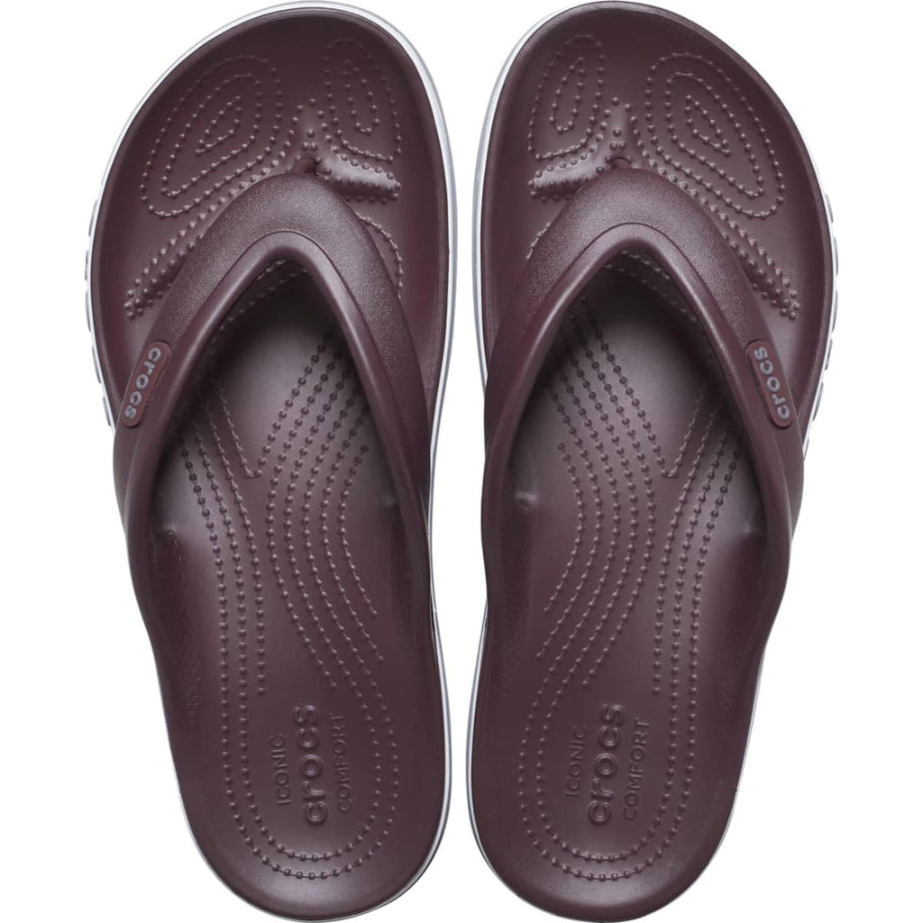 HAWABAZI Burgundy Bayaband Flip – Unisex Lightweight Casual Slippers