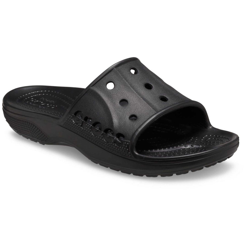 HAWABAZI Black Classic Slide - Unisex Lightweight Casual Slippers