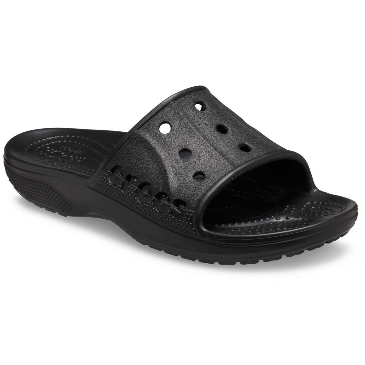 HAWABAZI Black Classic Slide - Unisex Lightweight Casual Slippers