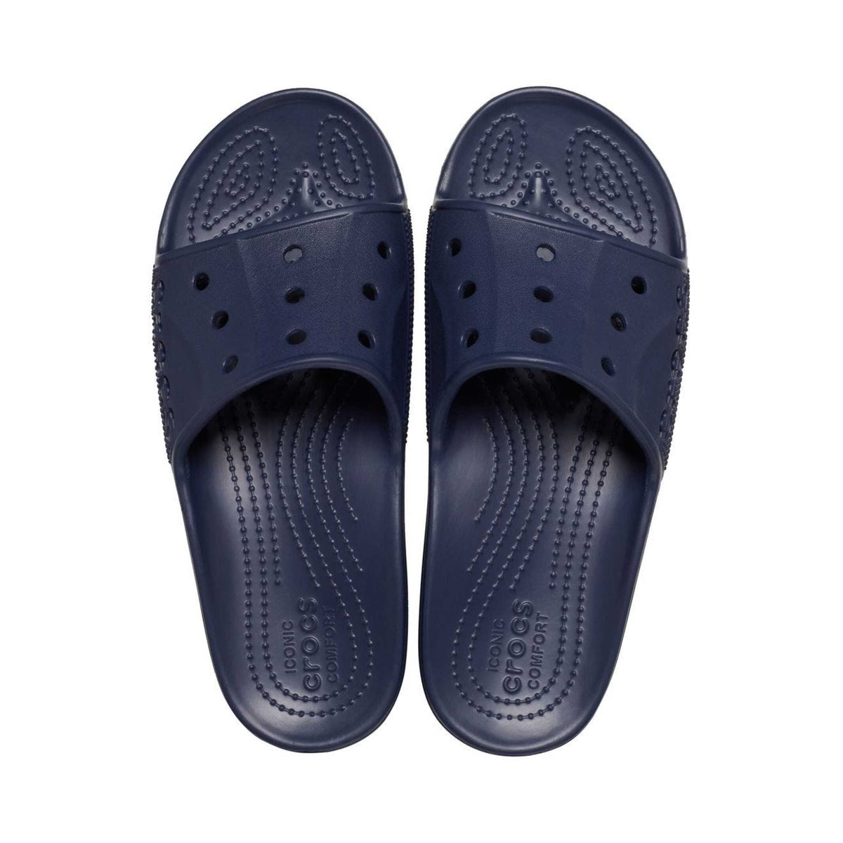 HAWABAZI Navy Classic Slide - Unisex Everyday Comfort Slippers