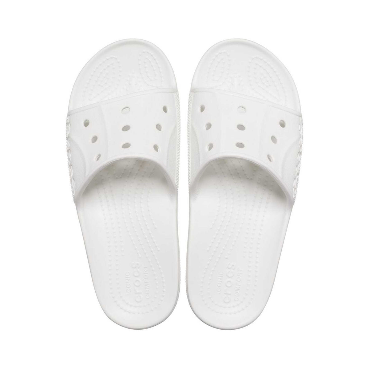 HAWABAZI White Classic Slide - Unisex Clean Casual Slippers