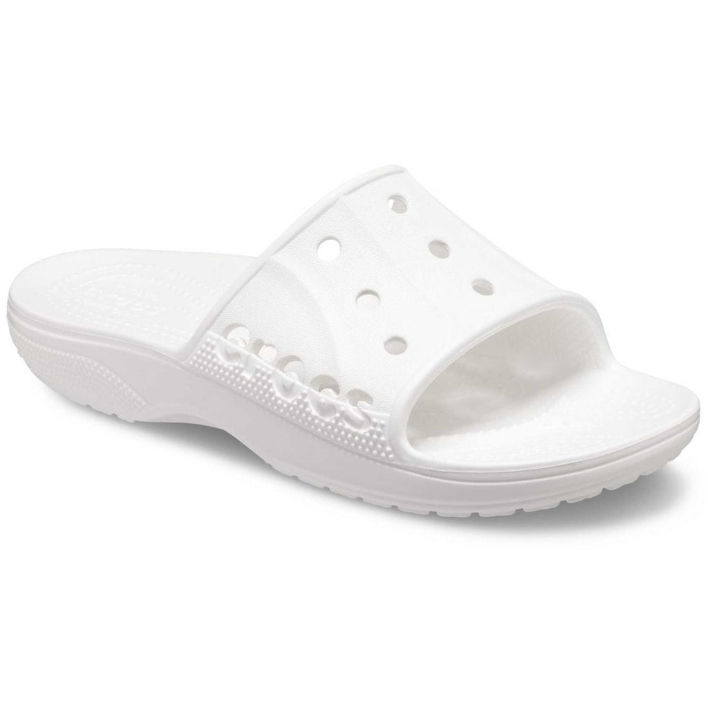 HAWABAZI White Classic Slide - Unisex Clean Casual Slippers