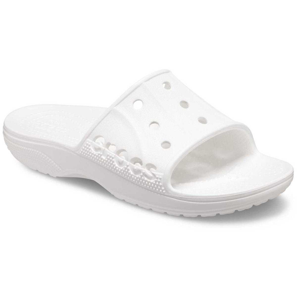 HAWABAZI White Classic Slide - Unisex Clean Casual Slippers