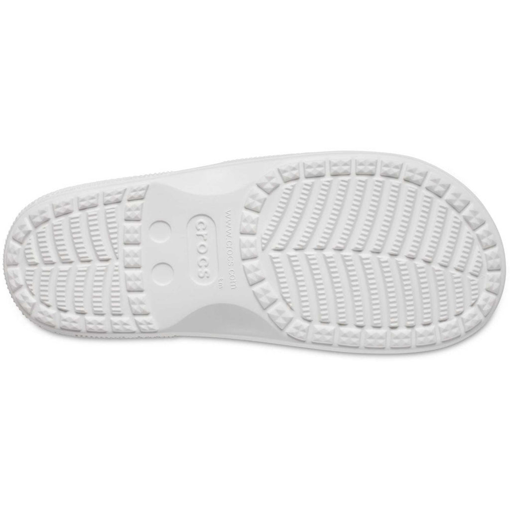 HAWABAZI White Classic Slide - Unisex Clean Casual Slippers