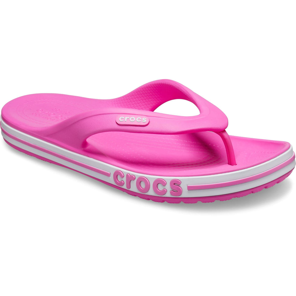 HAWABAZI Electric Pink Bayaband Flip – Unisex Bold Casual Slippers