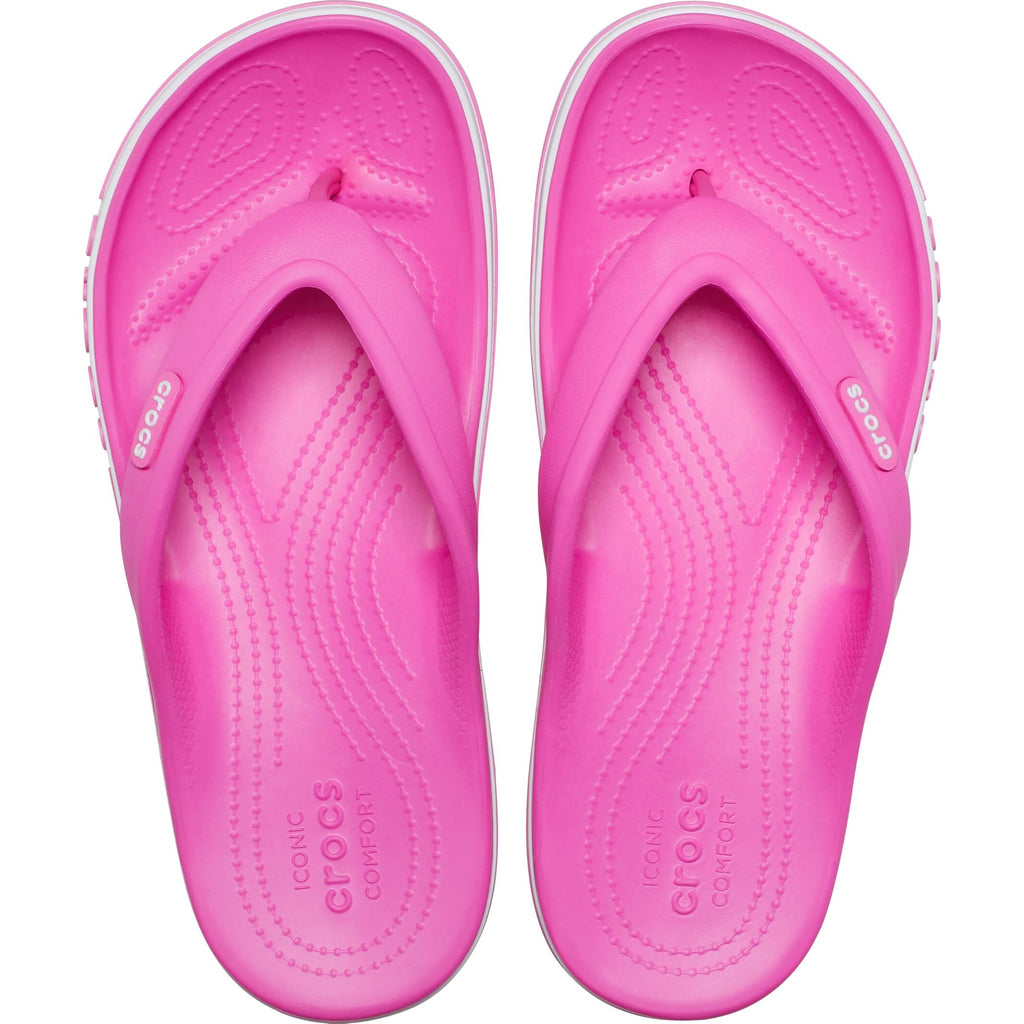 HAWABAZI Electric Pink Bayaband Flip – Unisex Bold Casual Slippers