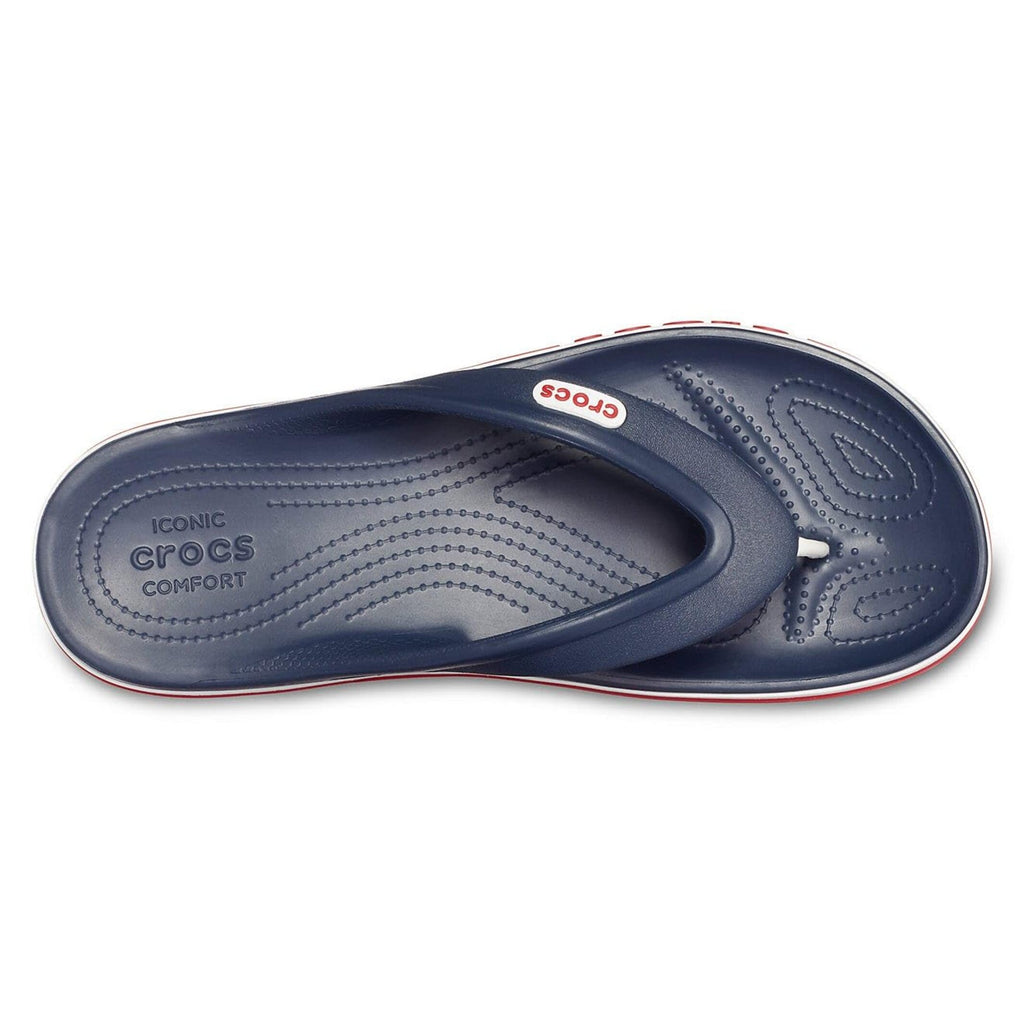 HAWABAZI Navy & Pepper Bayaband Flip – Unisex Sporty Casual Slippers