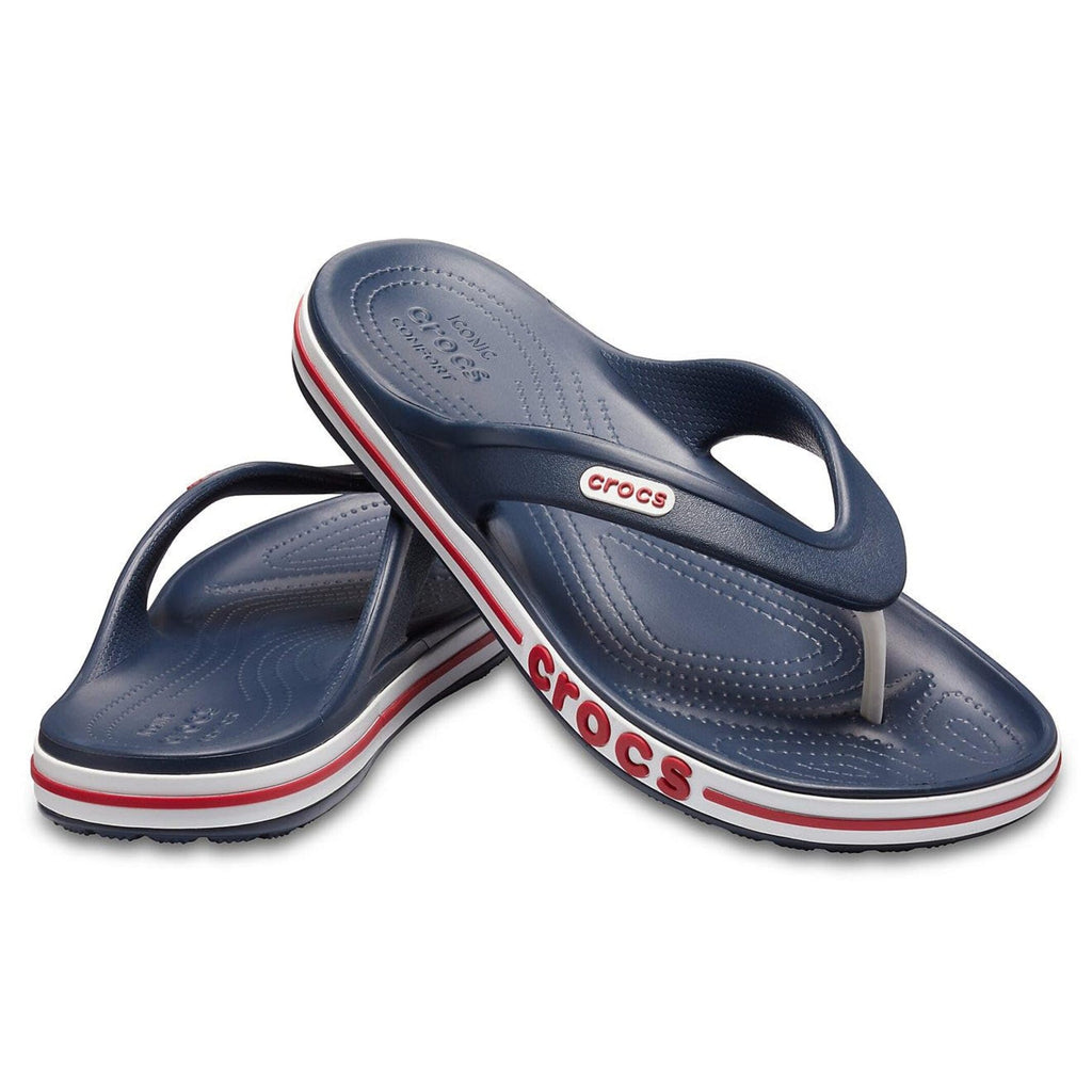 HAWABAZI Navy & Pepper Bayaband Flip – Unisex Sporty Casual Slippers