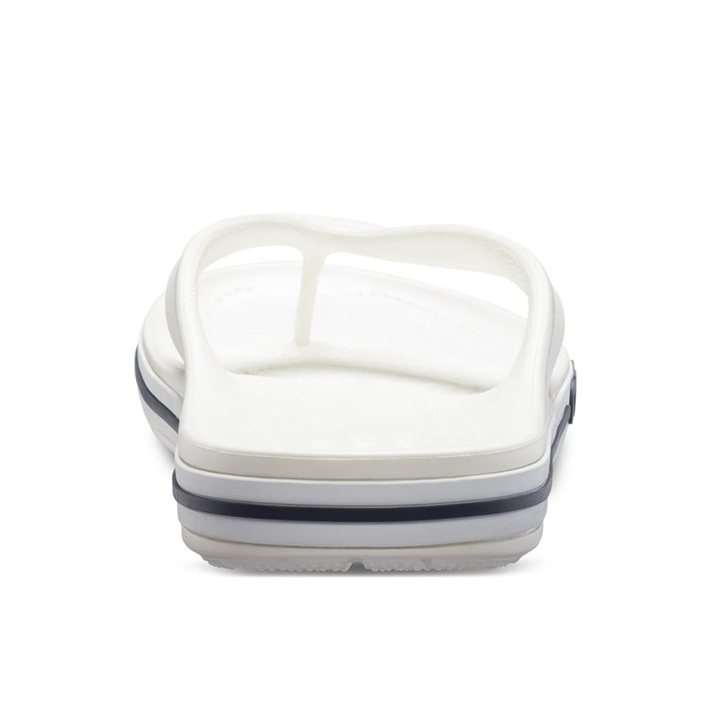 HAWABAZI White & Navy Bayaband Flip – Unisex Everyday Flip Slippers