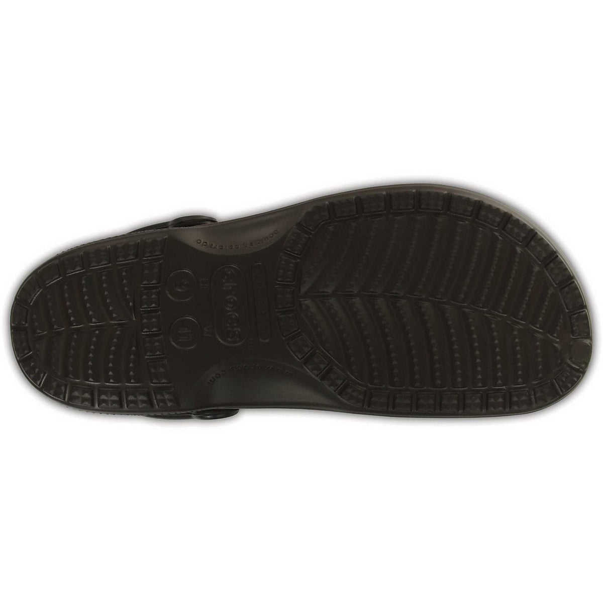 Classic Dark Brown Clog Sandals - Unisex Lightweight Casual Footwear