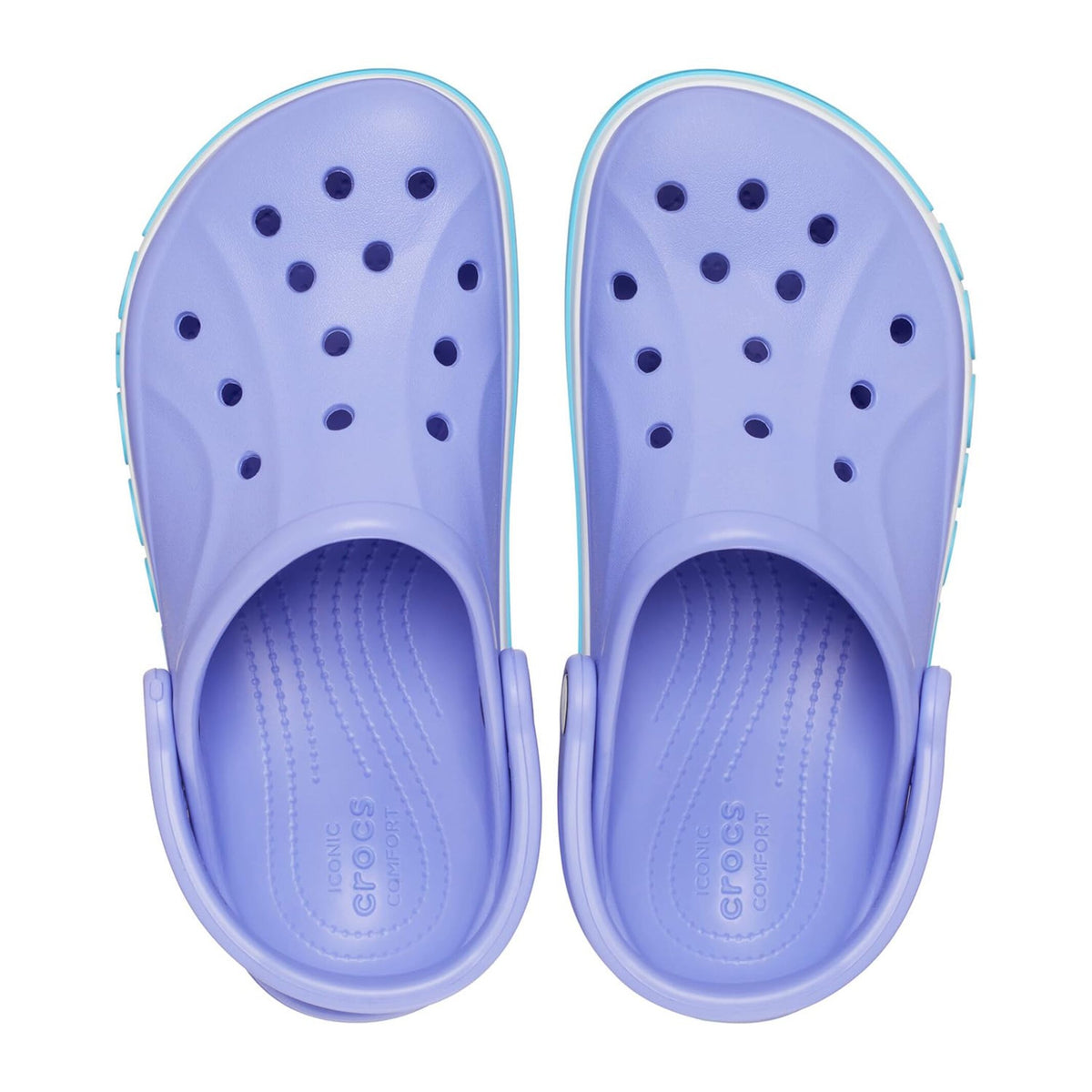 Digital Violet Clog Sandals - Unisex Lightweight Casual Footwear