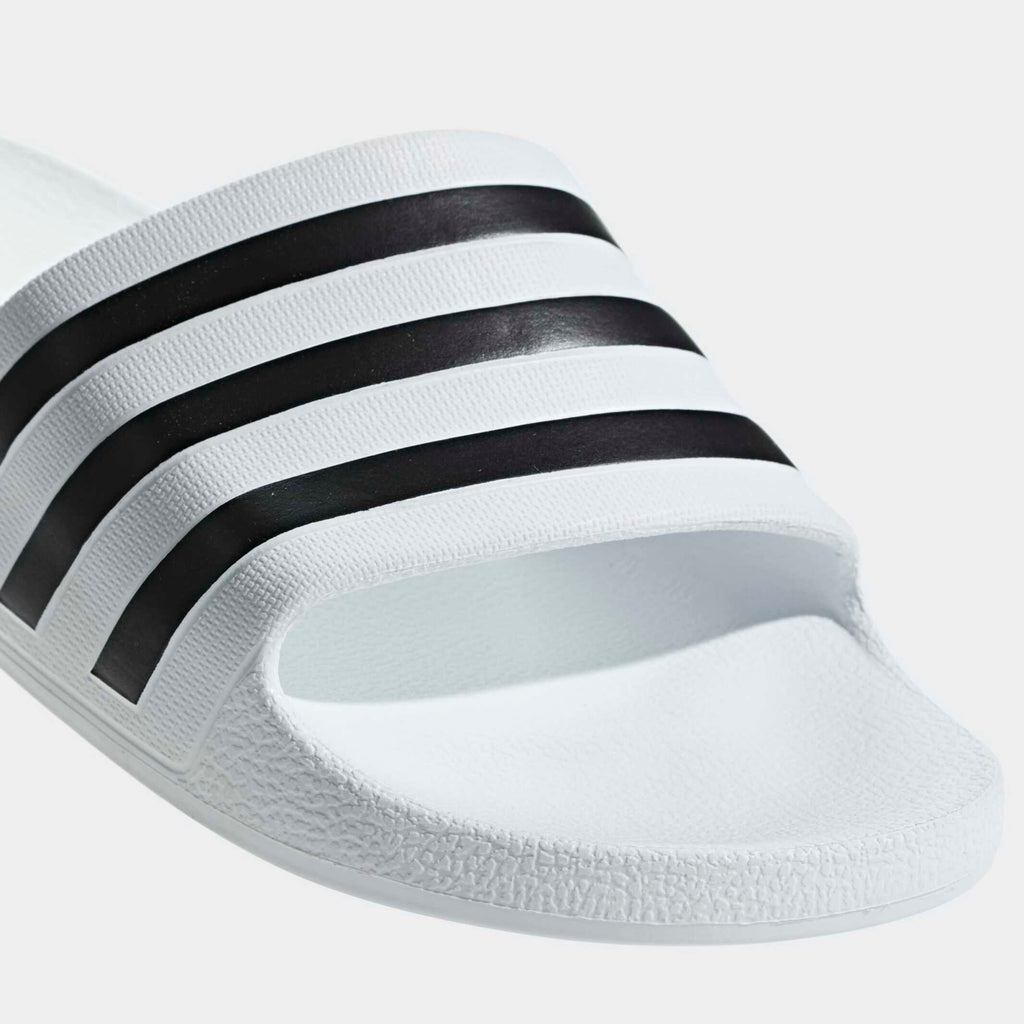 HAWABAZI Cloud White & Core Black Aqua Slide – Unisex Casual Slippers