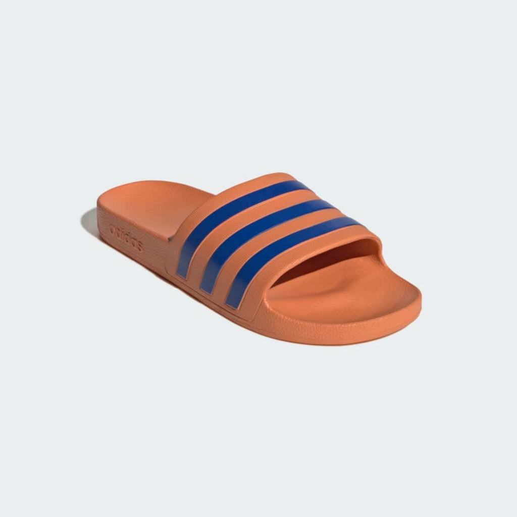 HAWABAZI Dusky Orange & Royal Blue Aqua Slide – Unisex Statement Slippers