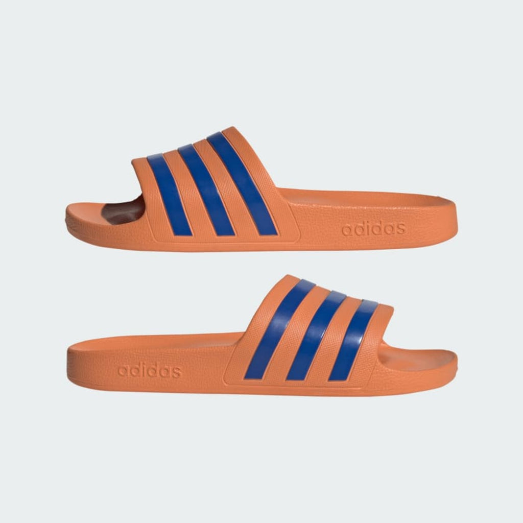 HAWABAZI Dusky Orange & Royal Blue Aqua Slide – Unisex Statement Slippers