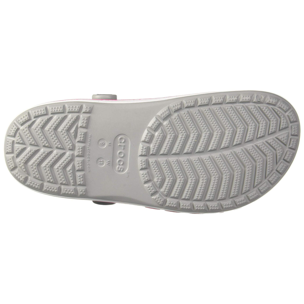 Light Grey & Candy Pink Clog Sandals - Unisex Lightweight Casual Footwear