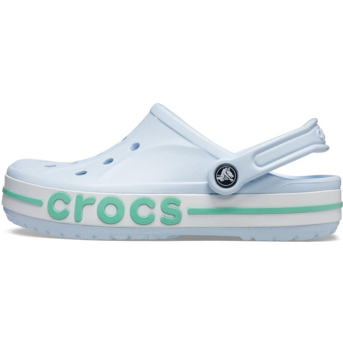 Mineral Blue & Pistachio Clog Sandals - Unisex Lightweight Casual Footwear