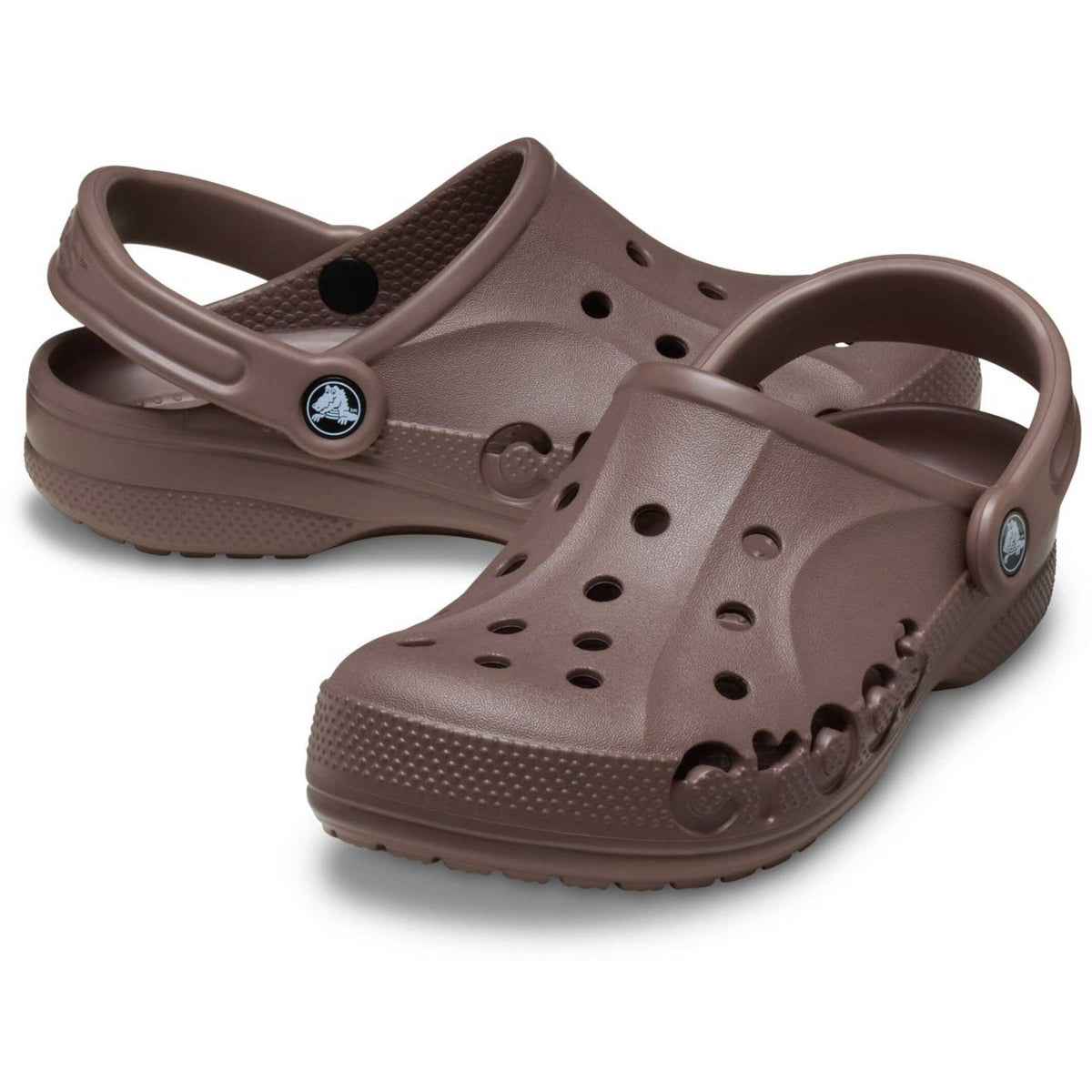 Classic Mocha Brown Clog Sandals - Unisex Lightweight Casual Footwear