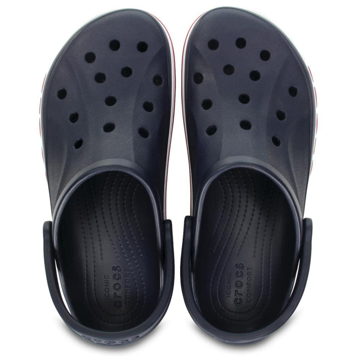 Navy & Pepper Clog Sandals - Unisex Lightweight Casual Footwear