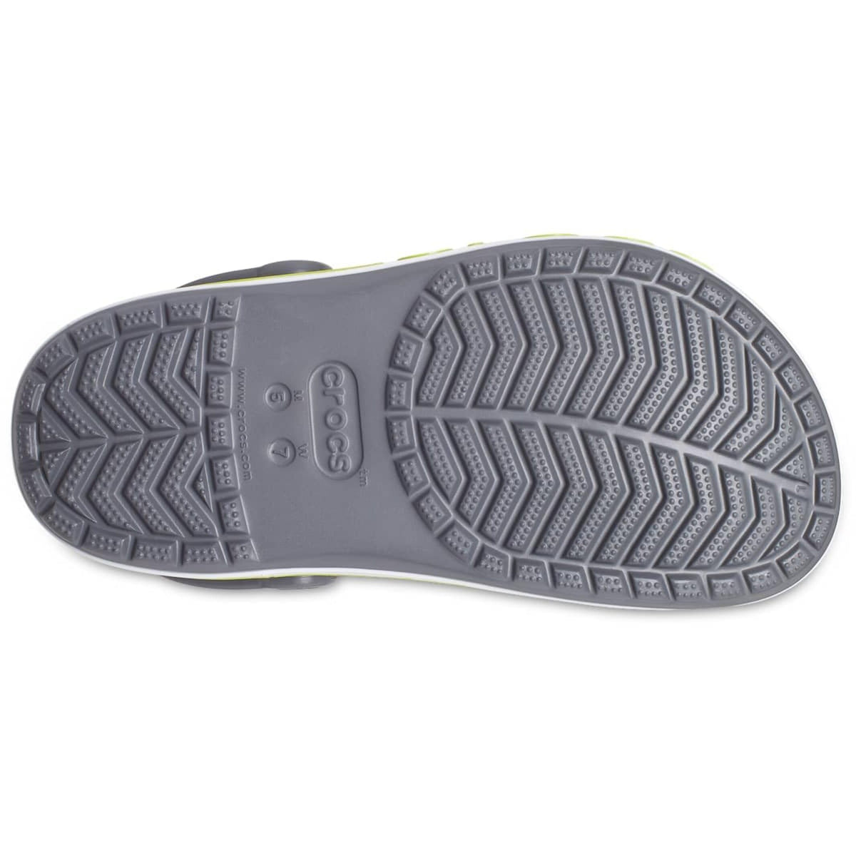 Slate Grey & Lime Punch Clog Sandals - Unisex Lightweight Casual Footwear