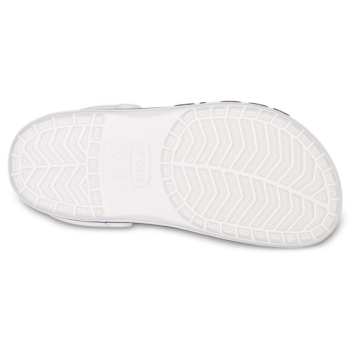 White & Navy Clog Sandals - Unisex Lightweight Casual Footwear