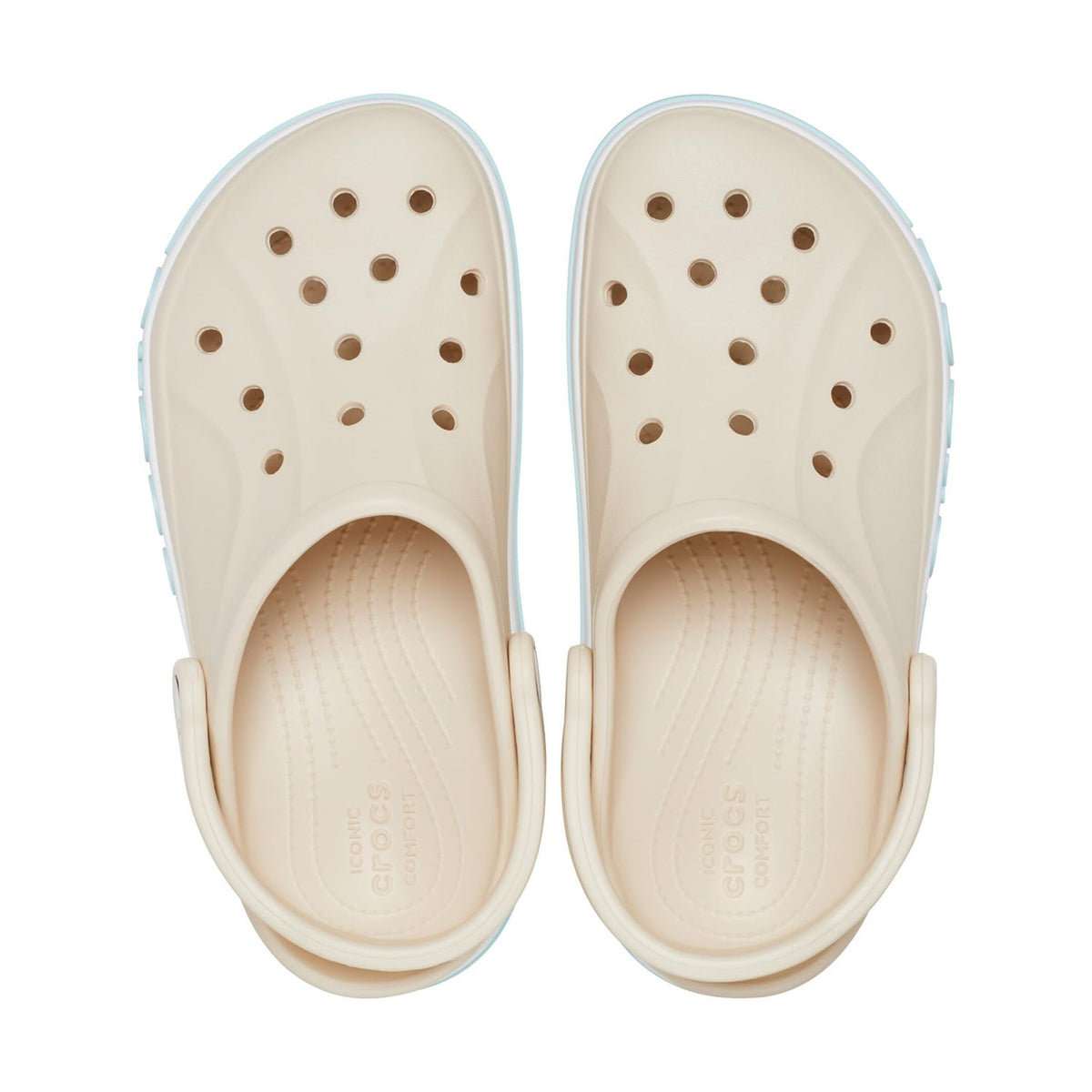 Winter White & Multi Clog Sandals - Unisex Lightweight Casual Footwear