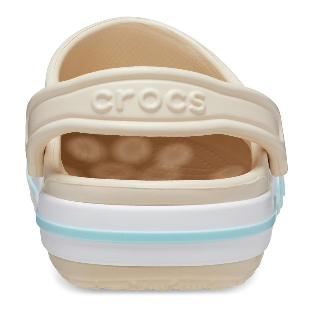Winter White & Multi Clog Sandals - Unisex Lightweight Casual Footwear